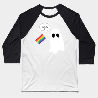 gay ghost! Baseball T-Shirt